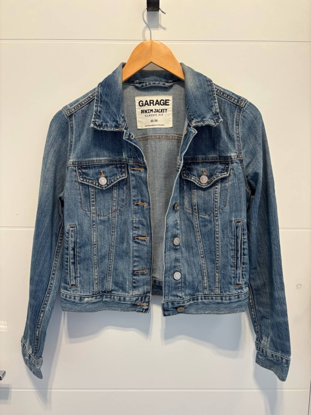 Garage Light Wash Denim Jacket
